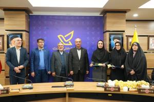تجلیل  از جانبازان و فرزندان شهدا با حضور مدیرعامل شرکت ملی پست